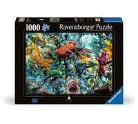 Ravensburger Puzzle 1000 Pezzi, Aquaman DC Comics- Puzzle Adulti +14 anni, 70 x 50 cm, Puzzle per Adulti Aquaman, Idee Regalo DC Comics