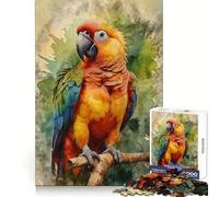 Puzzle Ara Scarlatta Vivace da 1000 Pezzi per Adolescenti, Per la Chiarezza Mentale, Leggera Distraente, Perfetto per Incastrarsi, Regalo di Natale (38x52cm)