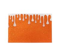 Puzzle arancione gocciolante glitter impossibile difficile difficile impegnativo puzzle 500 pezzi