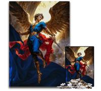 Puzzle Arcangelo Michele con spada per adulti 1000 puzzle in Carta interattivi per famiglie ideale come regalo per le vacanze gioco di attività per famiglie 1000 pezzi (38x26 cm)