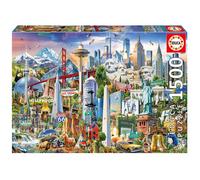 Puzzle Architettura e monumento - EDUCA - 1500 pezzi - Per adulti