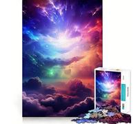 Puzzle Arcobaleno Fulmine da 1000 pezzi per adulti, regalo, sfida mentale, gioco facile, tempo libero, taglio preciso, regalo speciale (50x75cm)