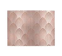 Puzzle Art Déco da 500 pezzi, rosa, grigio rame, conchiglie, per adulti - Puzzle in legno per adulti e anziani