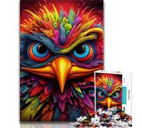 Puzzle Art Fantasy Eagle da 1000 pezzi per adulti, difficile da completare ma divertente e umoristico gioco educativo per compleanni (38x26cm)