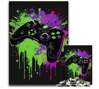 Puzzle Art Neon Game per adulti, 1000 pezzi, puzzle impegnativi, rompicapo impegnativo per adolescenti, divertimento per serate di gioco in famiglia, 50x75CM/19,68x29,52 pollici