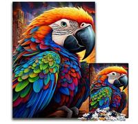 Puzzle Art Parrot da 1000 pezzi per adulti, fai da te, regalo per la casa, gioco rompicapo 26X38CM/10,23x14,96 pollici