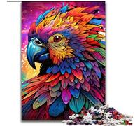 Puzzle Art Parrot da 1000 pezzi per adulti, puzzle in legno per adulti, rompicapo impegnativo per adolescenti, divertente serata di giochi in famiglia, 50x75cm