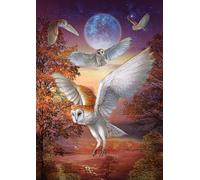 Puzzle ART PUZZLE Gufi della notte 1000 pezzi