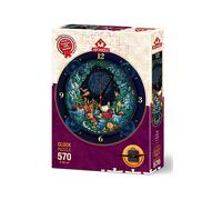 PUZZLE ART PUZZLE Orologio Astrologia - 570 Pezzi in Cartone per 8+ - Tema: Astrologia