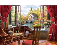 Puzzle ART PUZZLE Vista dallo studio 500 pezzi