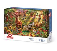 PUZZLE ART PUZZLE Zauberwald - 1000 Pezzi in Cartone per 12+ - Tema: Bosco incantato