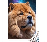 Puzzle Art Space Dogs 100% carta di cartone riciclata, puzzle rettangolare per bambini adulti, regalo di Natale 1000 pezzi (75x50 cm)