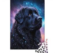 Puzzle Art Space Dogs 100% carta di cartone riciclata, puzzle rettangolare per bambini adulti, regalo di Natale 1000 pezzi (75x50 cm)