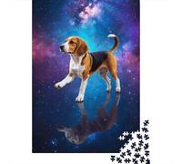 Puzzle Art Space Dogs 100% cartone riciclato Puzzle di cartone premium per bambini adulti Regali di Halloween 1000 pezzi (75x50 cm)