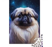 Puzzle Art Space Dogs, giochi creativi, puzzle in cartone riciclato al 100% per adulti, regali di Natale, 1000 pezzi (75x50 cm)