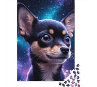Puzzle Art Space Dogs per famiglie, giochi stimolanti, puzzle in cartone riciclato al 100% per bambini adulti, regalo di compleanno, 1000 pezzi (75x50 cm)