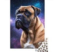 Puzzle Art Space Dogs Premium 100% carta riciclata, puzzle rettangolare, 1000 pezzi (75x50 cm)