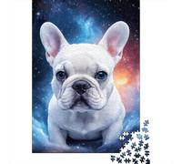 Puzzle Art Space Dogs, puzzle rettangolare in carta ad incastro preciso per adulti e bambini, 1000 pezzi (75x50 cm)