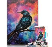 Puzzle Art Sparrow Bird per adulti e adolescenti, 1000 pezzi, giocattoli, giochi educativi, antistress, lista dei desideri con Babbo Natale (38x26cm)
