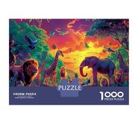 Puzzle Arte 1000 Pezzi - Animal World, Regalo Uomo E Donna, Various Animals, Rilassamento E Intelligence, Per Adulti E Bambini Da 12 Anni 70x50cm/1000pcs