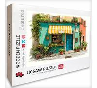 Puzzle Arte 5000 Pezzi con Scatola Vista Stradale, Bicicletta Puzzle Legno Adulti 156x105cm, Rompecapo, Attività di Intrattenimento ad Alta Difficoltà, Per Tutta La Famiglia Idea Regalo, 3-8703