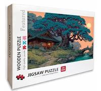 Puzzle Arte con Scatola Architettura, Paesaggio Puzzle Legno 5000 Pezzi Adulti 156x105cm, Rompecapo, Attività di Intrattenimento ad Alta Difficoltà, Jigsaw Per Tutta La Famiglia, Regalo Donna, 4-1405