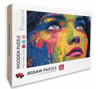 Puzzle Arte con Scatola Colore, Astratto Puzzle Legno 5000 Pezzi Adulti 156x105cm, DIY Classici Gioco, Attività di Intrattenimento ad Alta Difficoltà, Jigsaw Per Tutta La Famiglia, Regalo, 9-8103