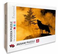 Puzzle Arte con Scatola Wolf, Albero Puzzle Legno 3000 Pezzi Adulti 122x81cm, DIY Classici Gioco, Attività di Intrattenimento ad Alta Difficoltà, Jigsaw Per Tutta La Famiglia, Regalo Donna, 9-9834