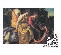 Puzzle arte Johannes Vermeer 1000 Pezzi, Divertimento Per Adulti, Multicolore Rompicapo Di Legno opere d'arte famose nel mondo, Impegnativo Puzzles dipinto. Per Giovani Regali