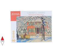 PUZZLE ARTE POMEGRANATE LAWREN S. HARRIS RED HOUSE AND YELLOW SLEIGH 1000 PZ