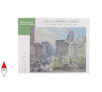 PUZZLE ARTE POMEGRANATE PITTURA 1900 COLIN C COOPER NY PUBLIC LIBRARY 1000 PZ