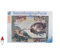 PUZZLE ARTE RAVENSBURGER RINASCIMENTO LA CREAZIONE DI ADAMO 5000 PZ
