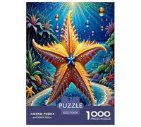 Puzzle Artee CArteone animato Stella marina Artee Jigsaw Family Game Idea Regalo Per Bambini Animale Per Gioco Familiare 1000 Pezzi Artee Regalo Per Amore E Amico 70x50cm/1000pcs
