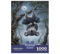 Puzzle Artee con koala ed eucalipto Artee Jigsaw Family Game Idea Regalo Per Bambini Animale Divertimento Gioco 1000Pcs Classici Idea Regalo Per Lei O Lui 70x50cm/1000pcs