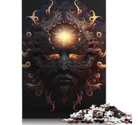 Puzzle artistico con maschere, 1000 pezzi, per adulti e adolescenti dai 12 anni in su, regali per la vigilia di Natale, 1000 pezzi (75x50 cm)