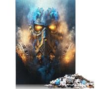 Puzzle artistico da 1000 pezzi con maschere per adulti e adolescenti, puzzle in legno, gioco educativo, sfida, giocattolo, regali di compleanno, 1000 pezzi (75x50 cm)