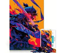 Puzzle artistico di guerrieri samurai per ragazzi, 1000 pezzi, gioco stimolante, rilassante, preciso, lista dei desideri di Babbo Natale (50x75cm)