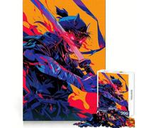 Puzzle artistico di guerrieri samurai per ragazzi, 1000 pezzi, gioco stimolante, rilassante, preciso, lista dei desideri di Babbo Natale (50x75cm)