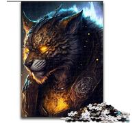 Puzzle Astral Sorcerer Tigers da 1000 pezzi per adulti e adolescenti, gioco stimolante e gioco educativo per famiglie, per compleanni e Natale (26x38cm)