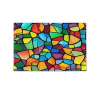 Puzzle astratto di vetro colorato puzzle di legno puzzle adulto 1000 pezzi puzzle per la famiglia 29.5 × 19.7 pollici
