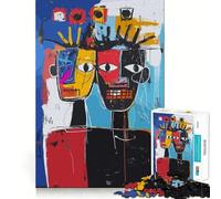 Puzzle astratto "Figure originali insieme", 1000 pezzi, gioco per lo sviluppo della mente, rilassante, taglio di precisione, pezzo da collezione (38x26cm)