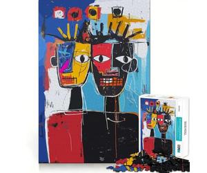 Puzzle astratto "Figure originali insieme", 1000 pezzi, gioco per lo sviluppo della mente, rilassante, taglio di precisione, pezzo da collezione (38x26cm)
