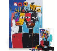 Puzzle astratto originale da 1000 pezzi con figure, ideale per adulti, regalo, gioco di logica, svago e divertimento, con bordi di qualità, un regalo adorabile (38x52cm)