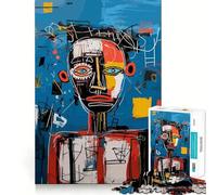 Puzzle astratto originale da 1000 pezzi per adolescenti, giocattolo cognitivo, passatempo rilassante, bordo premium, lista dei desideri di Babbo Natale (50x75cm)