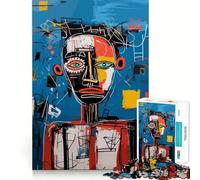 Puzzle astratto originale da 1000 pezzi per adulti, gioco cognitivo per momenti di condivisione, assemblaggio di modelli, oggetto ideale per i desideri di Babbo Natale (38x26cm)