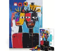 Puzzle astratto originale "Figures Together" per adulti, 1000 pezzi, gioco per allenare la mente, rilassante e divertente, idea regalo per le vacanze (50x75cm)