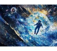 Puzzle astratto Spazio - Puzzle 3000 Pezzi per Adulti - Puzzles Giochi Rilassamento - Bene Confezionamento in Scatola - Stampa ad Alta Definizione Colori Brillanti - Puzzles Legno Impegnativi s7h-77