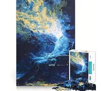 Puzzle astratto surreale da 1000 pezzi per adulti, ideale per stimolare la memoria e creare un'immagine rilassante 50x75cm