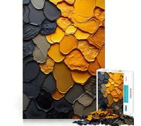 Puzzle astratto testurizzato per ragazzi, 1000 pezzi, migliora la memoria, per il tempo libero a casa, bordi precisi, 38x52cm