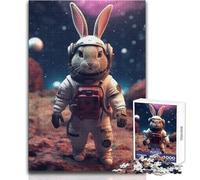 Puzzle Astro Bunny da 1000 pezzi per adolescenti, gioco educativo per lo sviluppo delle competenze, regalo perfetto per momenti speciali, dimensioni 50x75cm